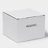 Чайник заварочный Magistro Black Swan, с ситом, 650 мл, керамика, чёрный