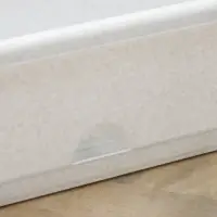 Ящик для цветов балконный с поддоном, 60 см, цвет мраморный