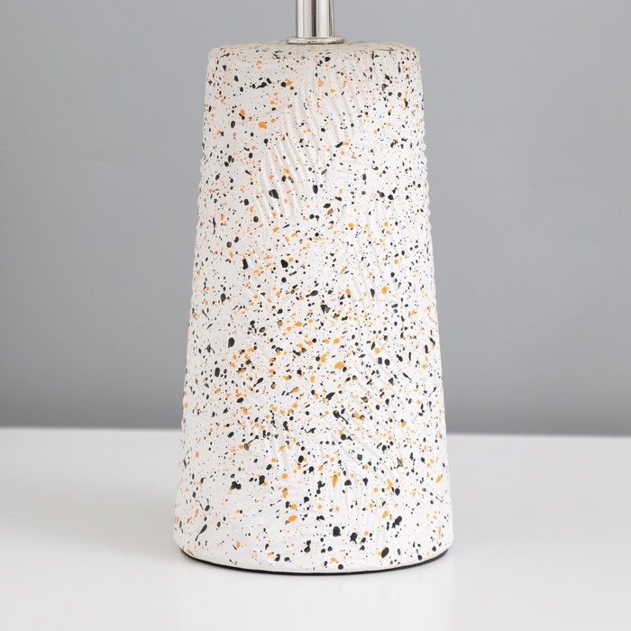 Лампа настольная Лампа настольная "Айминь" 1х40Вт Е14 белый 20х20х34см