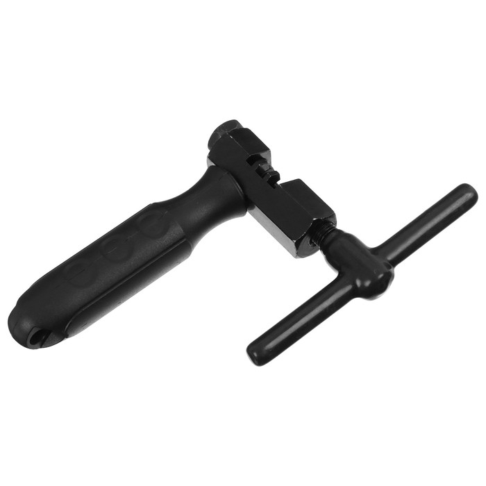 Выжимка для цепи с употом, алюминий, цвет чёрный