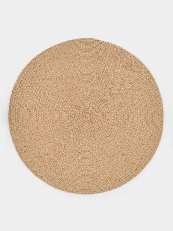 Салфетка сервировочная &laquo;Доляна. Классика&raquo;, золото, d=38 см