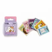 Наклейки для подарков &laquo;Пушистая любовь&raquo;, 42 штуки в коробке. 3&times;4 см