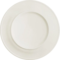 Тарелка Makalu, D203мм, фарфор,  белая 6шт/уп
