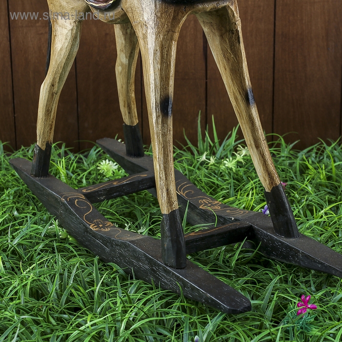 Сувенир дерево Сувенир дерево "Лошадка качалка" 45х12х45 см