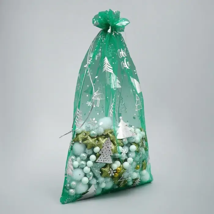 Мешочек подарочный органза «Исполнения желаний», 20 х 30 см +/- 1.5 см