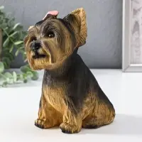 Копилка  Щенок Йорк, бежевый  21*13*20