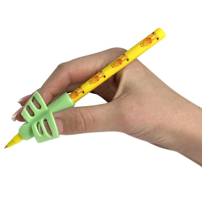 Ручка-тренажер  Ручка-тренажер "Каляка-Маляка" синяя, шариковая, 0,7 мм , круглый корпус