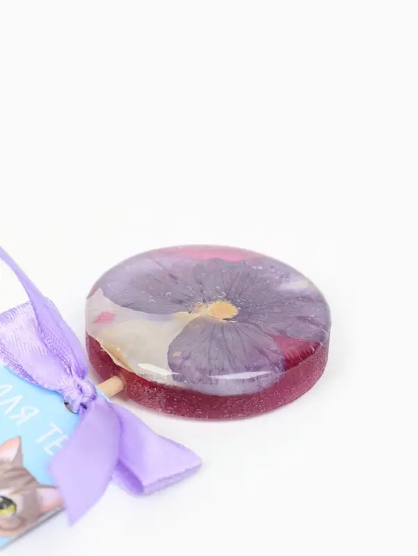 Леденец на палочке &laquo;Для тебя&raquo; вкус: персик, БЕЗ САХАРА, 30 г