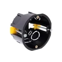 Коробка установочная Luazon Lighting, 68х45 мм, IP20, для полых стен, черная Коробка установочная Luazon Lighting, 68х45 мм, IP20, для полых стен, черная