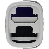 Комплект для уборки Luscan (швабра, ведро с отжимом 4 л, 2 насадки МОП)