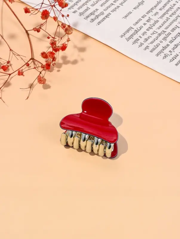 Крабик для волос &laquo;Шёлк&raquo;, однотонный, 4&times;2.5 см, МИКС