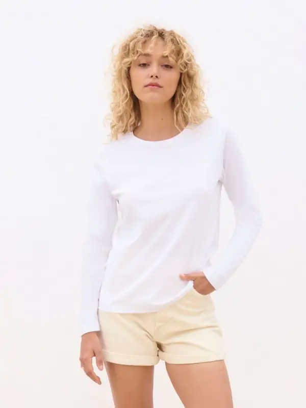 Футболка с длинным рукавом женская Monarch Women, серый меланж, размер L