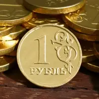 Монеты шоколадные в банке &laquo;Рубль&raquo;, 6 г