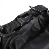Гермомешок туристический maclay, 20 л, с лямкой, чёрный