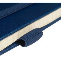 Блокнот А5 80л Bruno Visconti CITY на резинке темно-синий 3-698/01