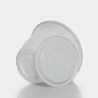 Горшок для цветов с поддоном &laquo;Фелиция&raquo;, 1.8 л, d=17.7 см, h=13.6 см, пластиковый, мраморный