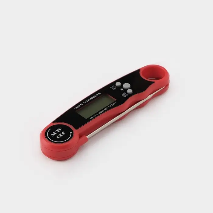 Термометр для пищи электронный на батарейках, с магнитом и открывашкой, 16&times;3.7&times;2 см