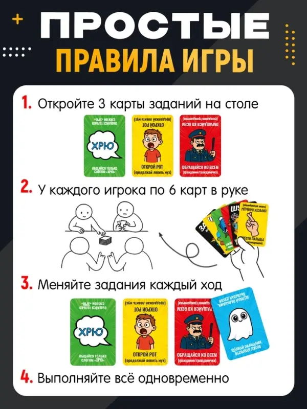 Настольная игра для компании «Крыша едет»