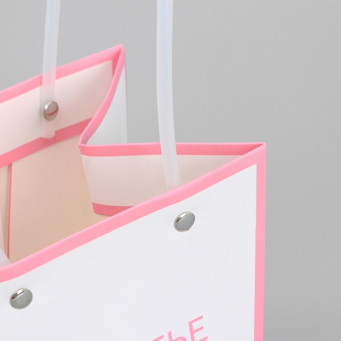 Переноска для цветов «Цветочная фантазия», 13.5 х 15 х 9.5 см