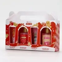 Новогодний подарочный набор косметики «С Новым Годом», гель для душа 2 шт, крем для рук 2 шт, URAL LAB Новогодний подарочный набор косметики «С Новым Годом», гель для душа 2 шт, крем для рук 2 шт, URAL LAB