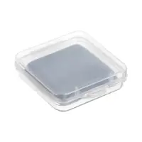 Ластик клячка, набор, 3 штуки, прямоугольные, серый, 37&times;35&times;0.9 мм, в коробочке