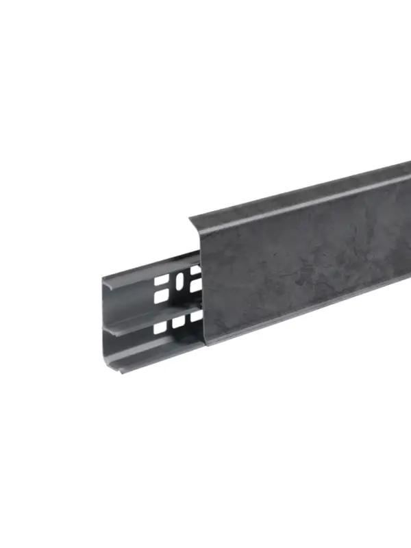 Плинтус напольный &laquo;Деконика&raquo;, 2200&times;70 мм, цвет 548 лофт серый