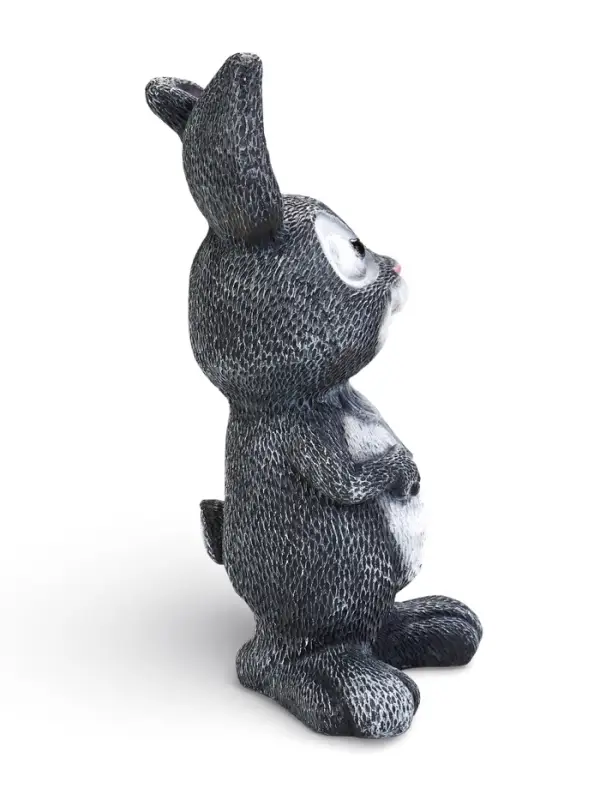 Садовая фигура &laquo;Зайчик Федя&raquo; из полистоуна, 24&times;17&times;42 см