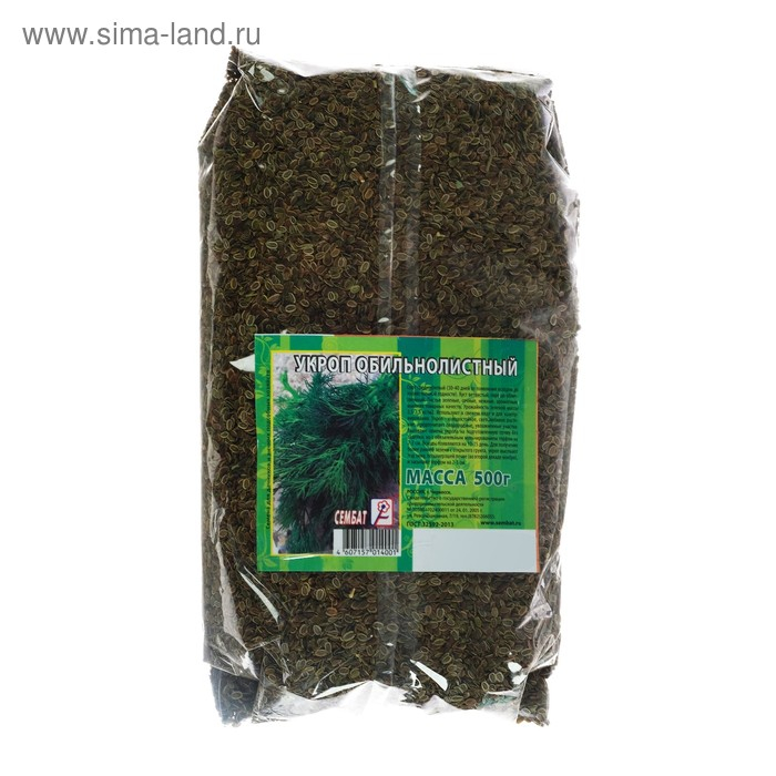 Семена Укроп Семена Укроп "Обильнолистный", 500 г