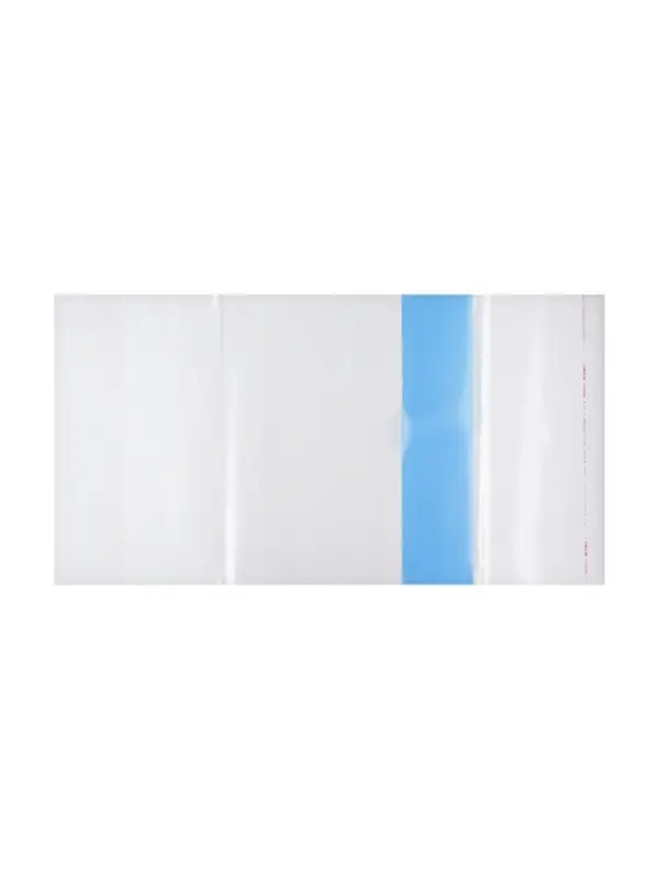 Набор обложек ПЭ 10 штук, 210&times;400 мм, 80 мкм, для тетрадей и дневников (в мягкой обложке), с клеевым краем
