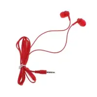 Наушники Blast BAH-217 Mobile, вакуумные, микрофон, 3.5 мм, 1.2 м, красные