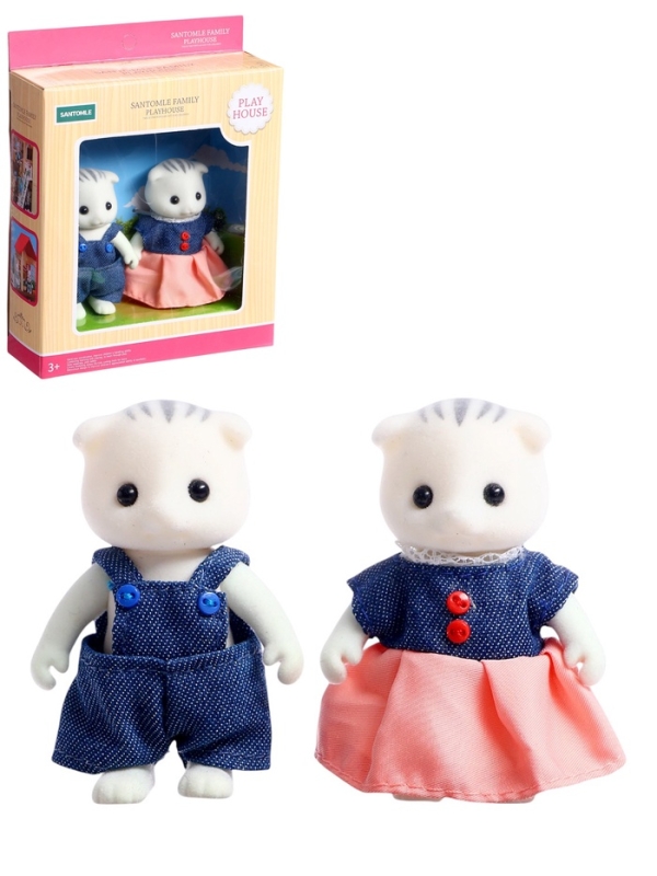 Набор питомцев  Набор питомцев "Зверята. Семья котиков"