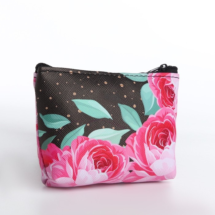 Кошелёк женский на молнии, цвет МИКС