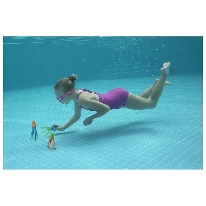 Набор для ныряния «Кальмары», 3 шт., 26031 Bestway Набор для ныряния «Кальмары», 3 шт., 26031 Bestway