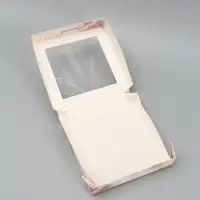 Коробка подарочная складная &laquo;С уважением и благодарностью&raquo;, 20&times;20&times;4 см, с окном