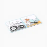 Многоразовая раскраска &laquo;Синий трактор едет к нам&raquo;, 12 стр., 16&times;16 см, Синий трактор