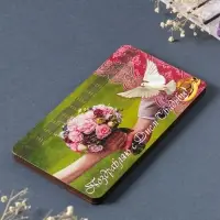 Купюрница свадебная "Поздравляю с днём свадьбы"  19х9,5х0,7 см, вид 8