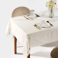 Клеёнка на стол ажурная Lace &laquo;Одуванчик&raquo;, ширина 137 см, рулон 20 метров, толщина 0,3 мм