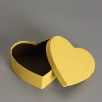 Набор коробок 3 в 1 сердца 22 х 20 х 9;  18.5 х 17 х 7.5; 16 х 14 х 6 см