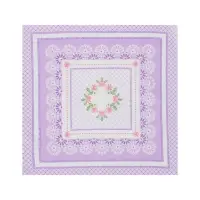 Платки носовые женские &laquo;Этель. Нежность&raquo;, 30&times;30 см, набор 12 шт., рисунок МИКС, хлопок 100%