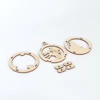 Заготовки для творчества.Подвеска новогодняя "Подарок от лошадки" 35510 Заготовки для творчества.Подвеска новогодняя "Подарок от лошадки" 35510