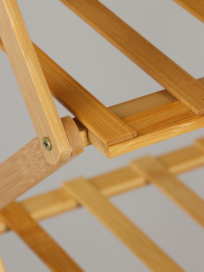 Подставка для цветов Greengo, 6 полок, 50 × 25 × 110 см, напольная, бамбук