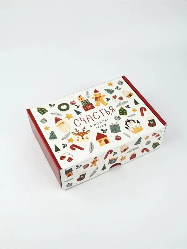 Коробка подарочная складная «Счастья в новом году», 30.7×22×9.5 см Коробка подарочная складная «Счастья в новом году», 30.7×22×9.5 см