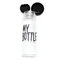 Бутылка для воды My bottle, 500 мл, 19.5&times;6.5 см, чёрная