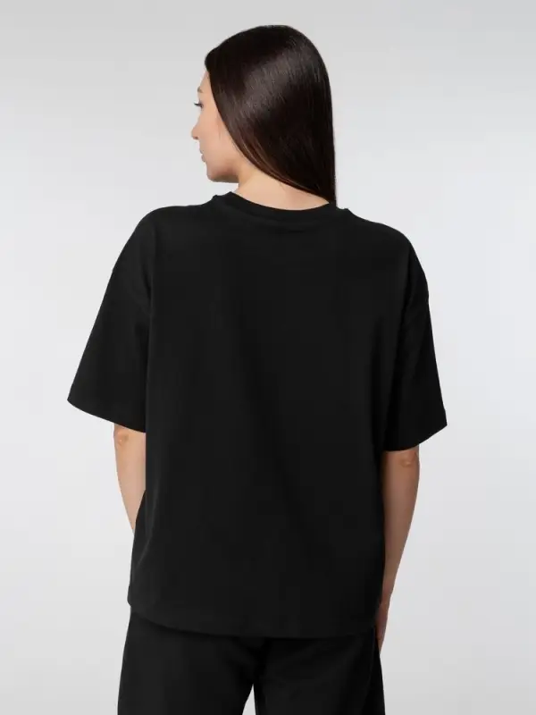 Футболка оверсайз женская Boxy Women, черная, размер XS Футболка оверсайз женская Boxy Women, черная, размер XS