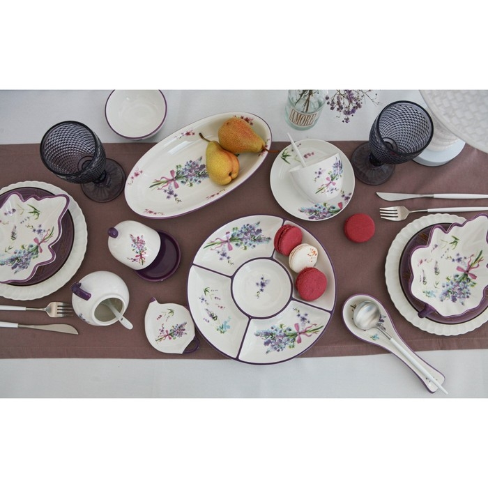 Лимонница Доляна «Лаванда», 9×9 см, цвет белый Лимонница Доляна «Лаванда», 9×9 см, цвет белый