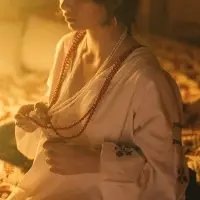 Бусы &laquo;Узел&raquo;, 2 нити, бусины №6-14, цвет молочный, 80 см