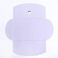 Конверт для подарочного сертификата, с тиснением, лаванда, 10.5&times;7 см