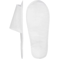 Тапочки одноразовые спанбонд,откр.мыс,спанбонд/пленэкс 3мм, (ПЛ-1) 1922658