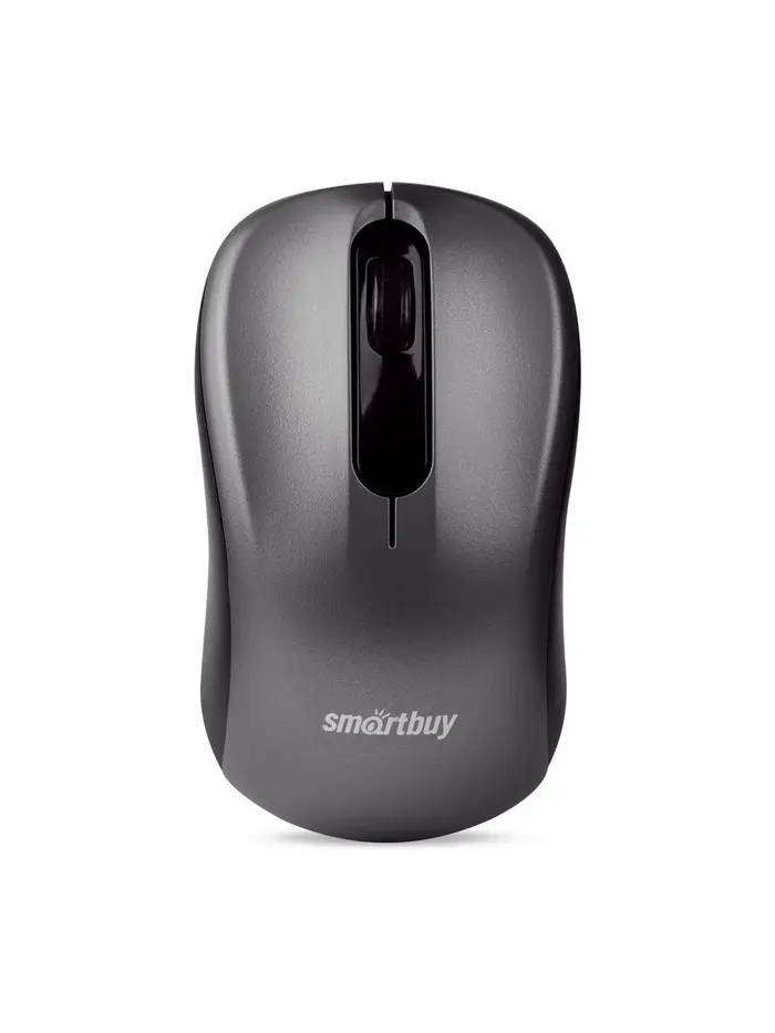 Мышь беспроводная Smartbuy ONE 378, 3 кнопки, 1600 dpi, USB, от батарейки 1хАА, серая