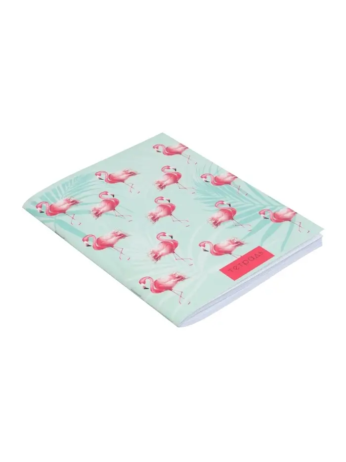 Тетрадь 96 листов в клетку, Calligrata &laquo;Фламинго&raquo;, МИКС